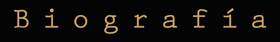 Titulo - Biografía